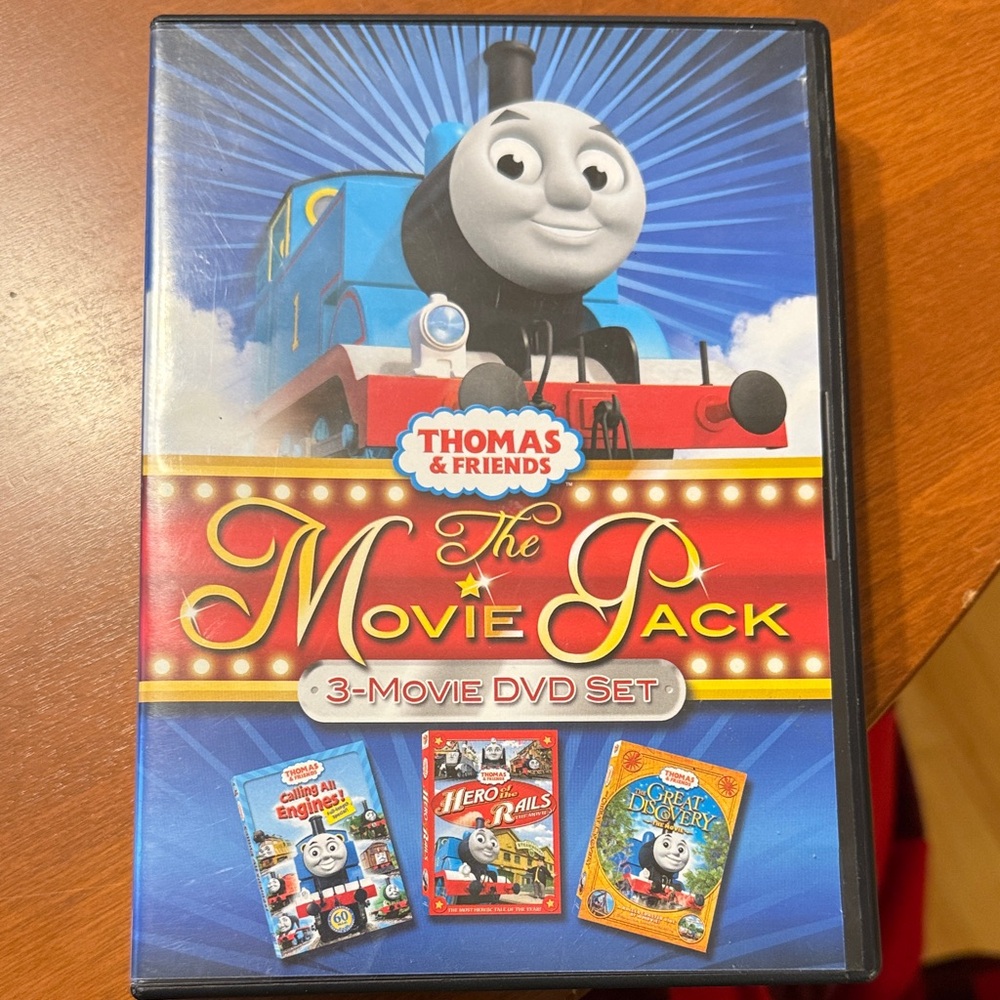 Thomas & Friends The Movie Pack DVD Set